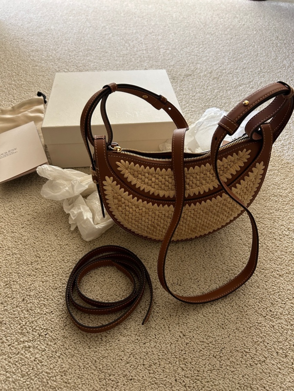 Polene Numero Dix Raffia - Picture 7 of 8